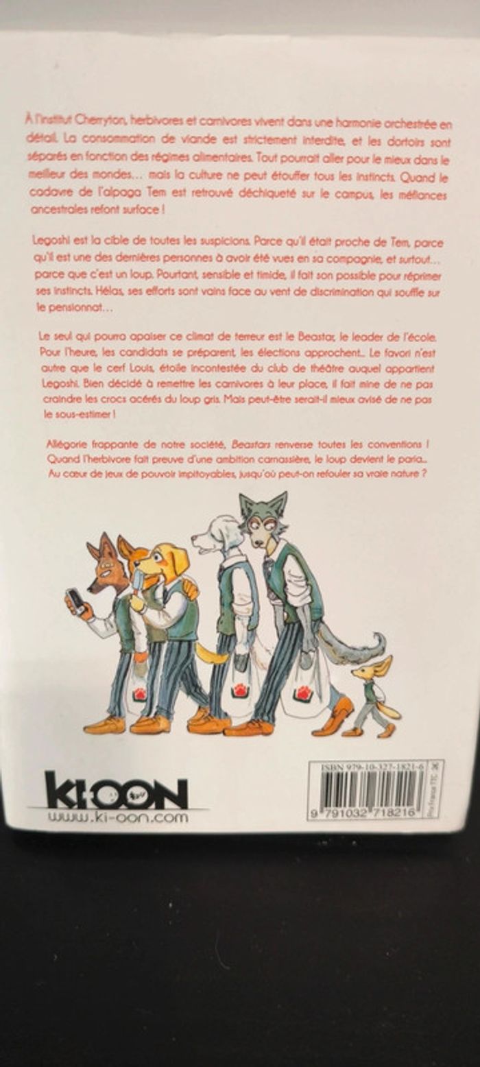 Beastars volume 1 - photo numéro 2