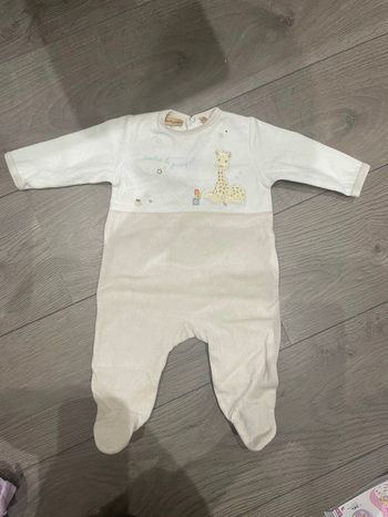 Pyjama Sophie la girafe 3 mois