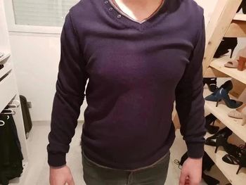 Pull bleu marine Devred