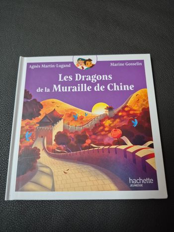Livre les dragons de la muraille de Chine mcdo
