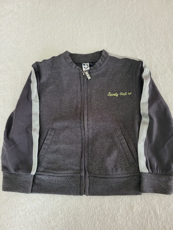 Veste pailleté 3 pommes 12 /18 mois