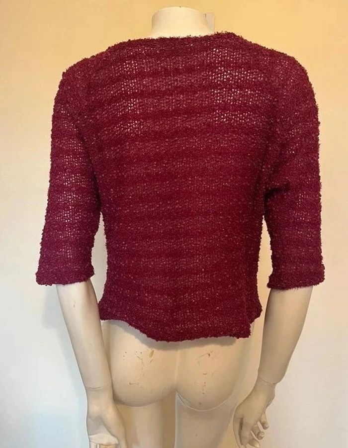 💖 Pull d’hiver fuchsia Cache Cache Taille M 💖 - photo numéro 3