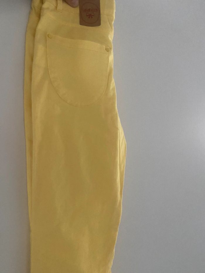 Superbe pantalon Sergent Major taille 10ans neuf jaune - photo numéro 4