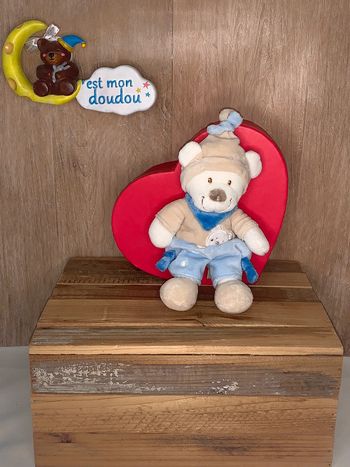 NIC380 doudou ours 🐻 nicotoy