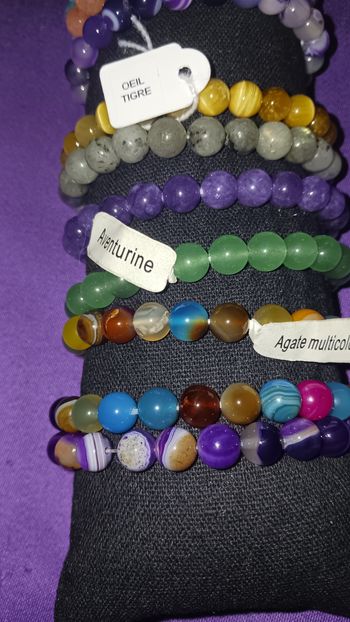 Bracelets pierres naturelles