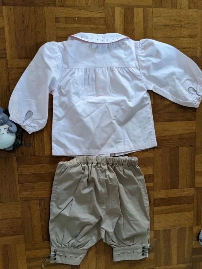 Chemise jacadi neuf 6 mois - photo numéro 2