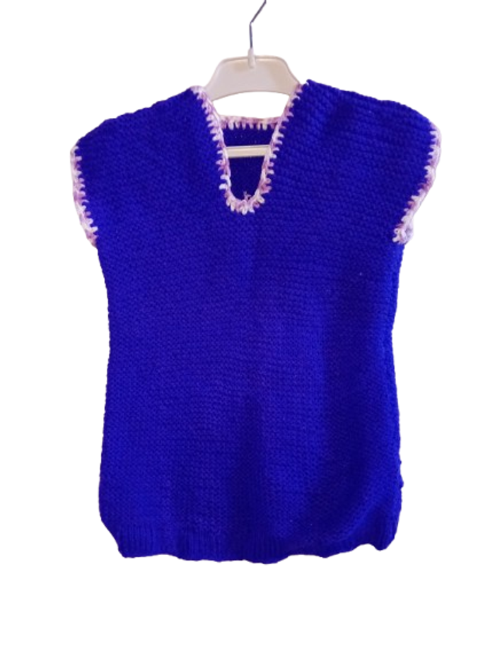 Robe d'hiver fait main 2 ans - photo numéro 2