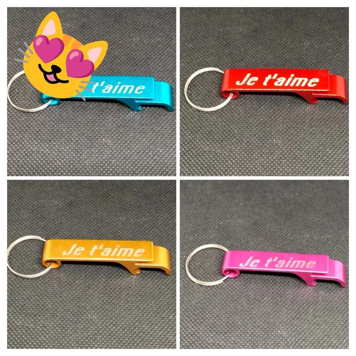 Porte clé  je t'aime