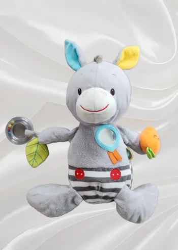 Peluche éveil bébé âne Titus