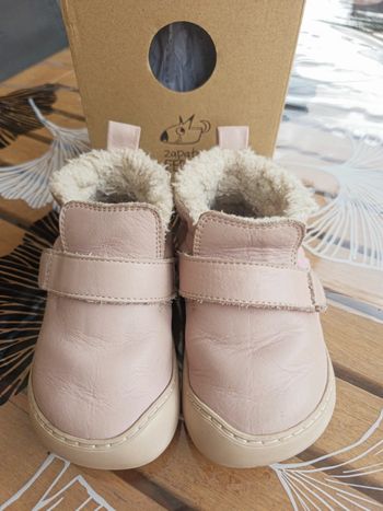 Bottines rose Zapato Feroz 24 barefoot ppn