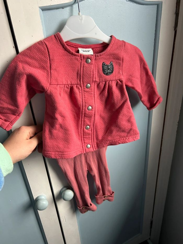 Ensemble bébé fille tunique et legging , 3 mois