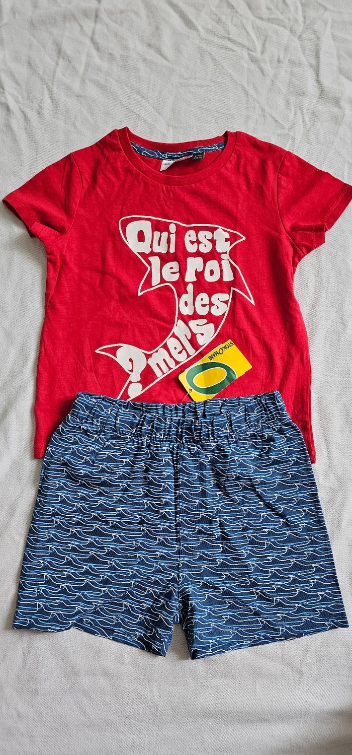 Pyjama deux pièces enfant 6 ans Neuf