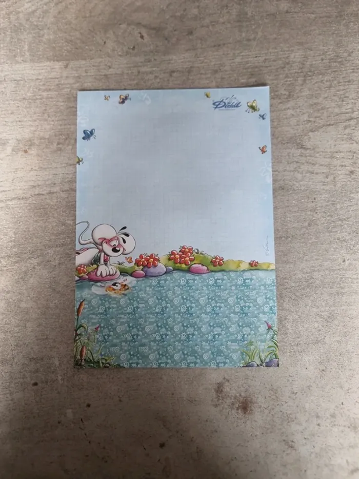 Lot de 3 feuille A4 diddl - photo numéro 2