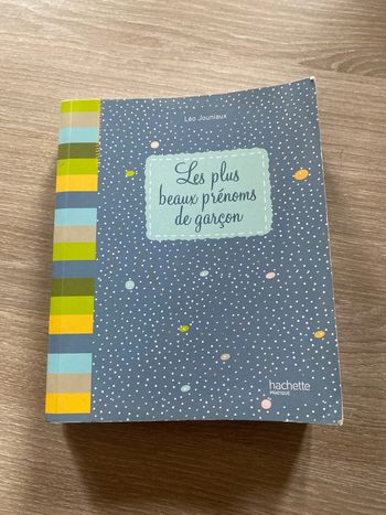 Livre « les plus beaux prénoms de garçon »