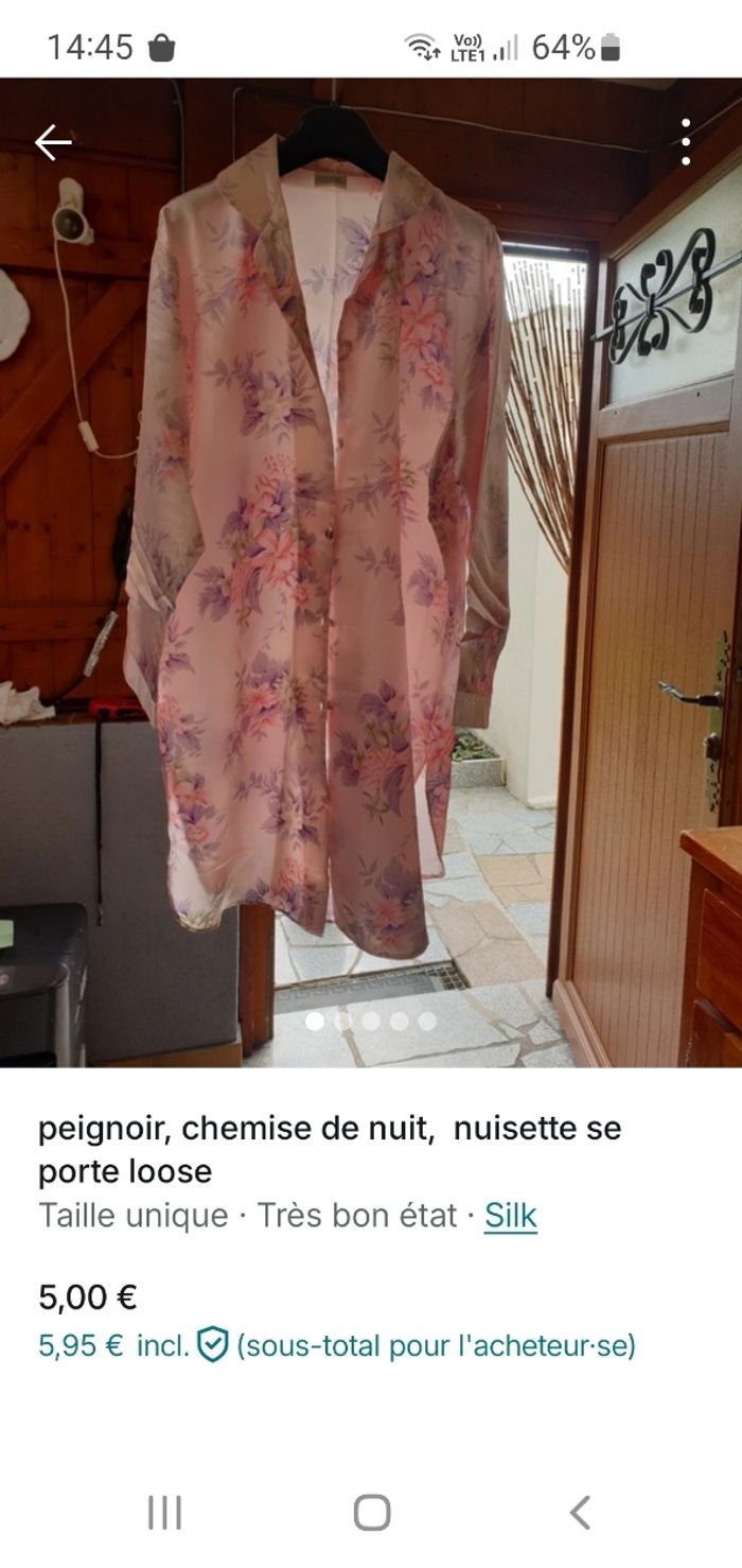 chemises de nuit, nuisette auchoix - photo numéro 5
