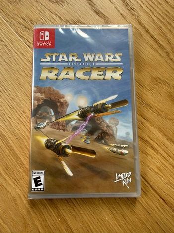 🎮 Star Wars Episode I : Racer – Jeu Nintendo Switch Limited Run Games LRG #077 – Neuf sous blister