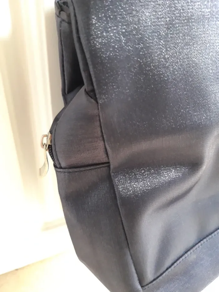 Joli sac porté épaule nilon irisé - photo numéro 3