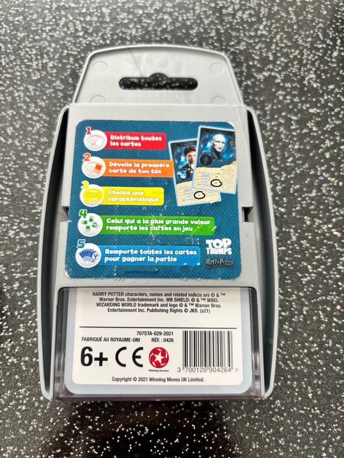 Winning moves - Top trumps Harry Potter jeu de voyage - photo numéro 2