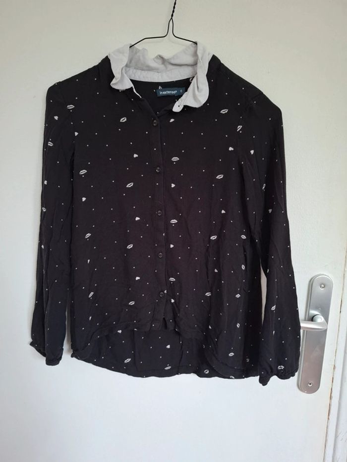 Chemise à manche longue fille 10 ans