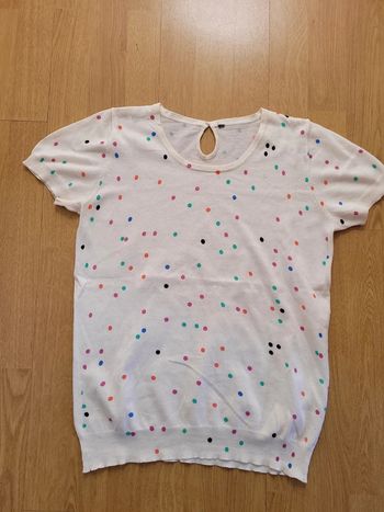 Pull fin manches courtes