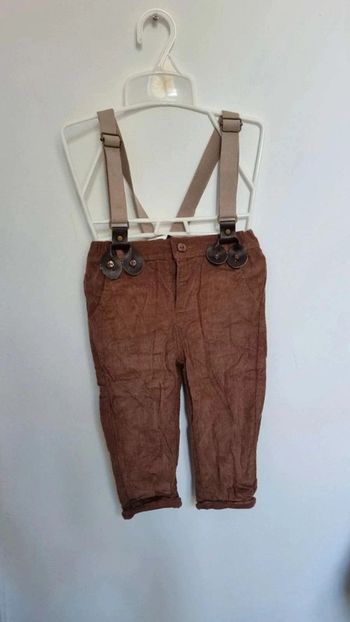 Pantalon avec bretelles  6m