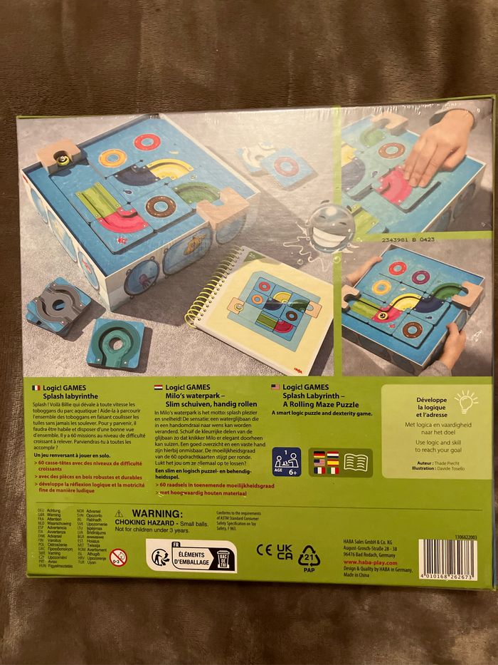 Logic games splash labyrinthe haba - photo numéro 2