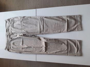 Pantalon carotte beige - Camaïeu - Taille 38