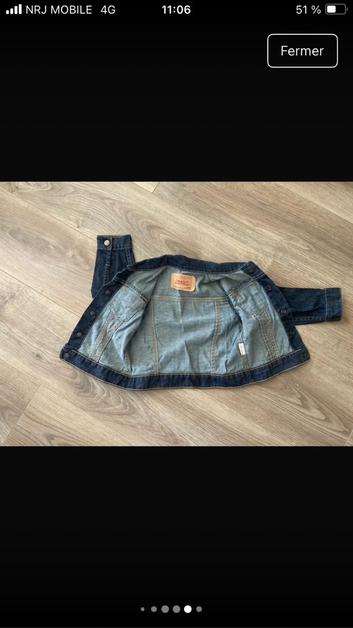 Veste en jean Levi Strauss - photo numéro 6