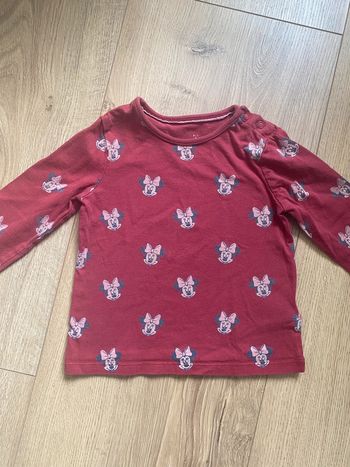 T-shirt manches longues Minnie Disney