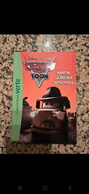 La bibliothèque verte : Cars toon Martin le roi des détectives