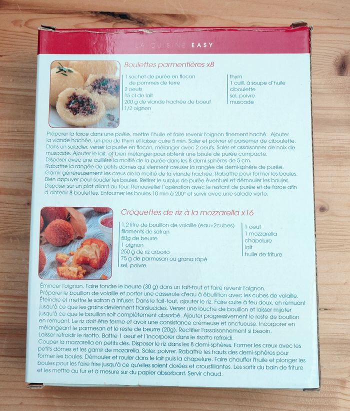 🌿 Moule à boulettes farcies x4 - Gris et blanc - Easy Make 🌿 - photo numéro 9