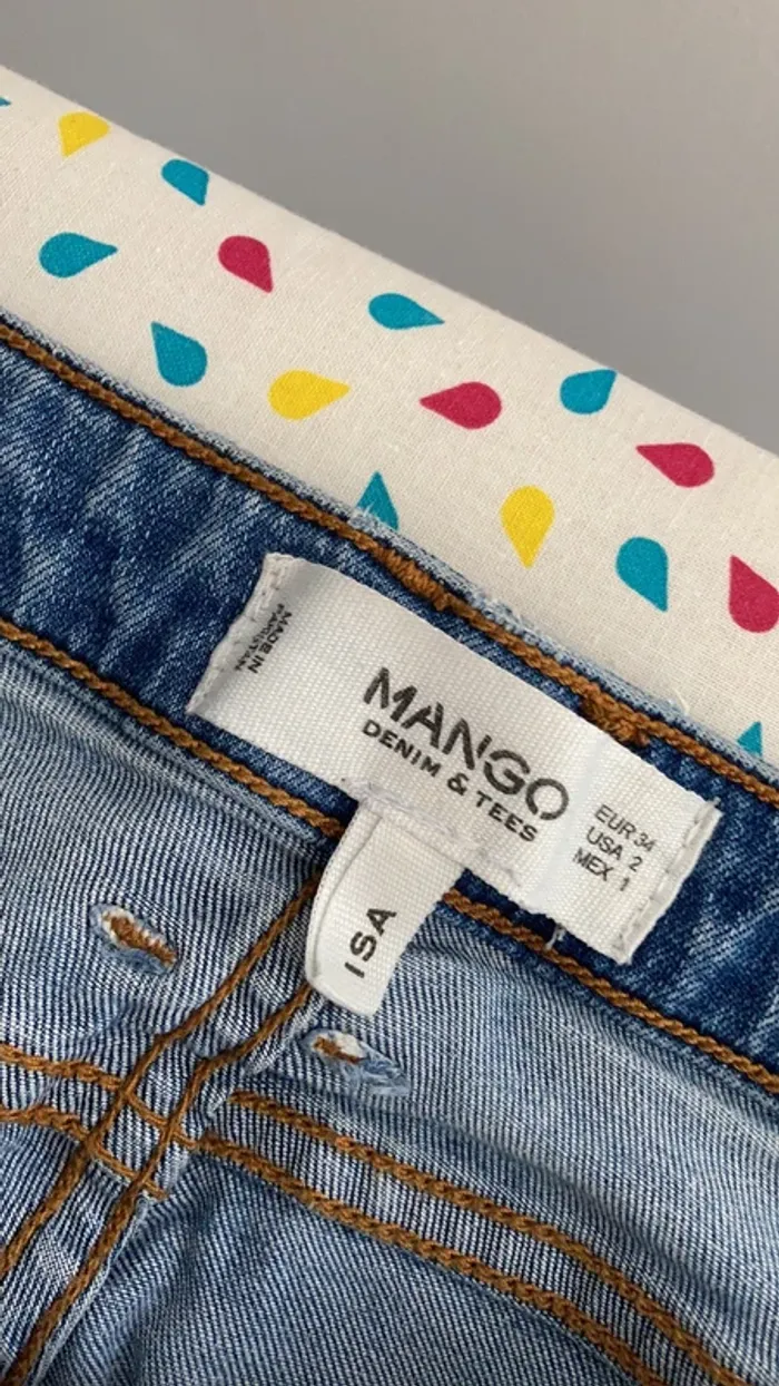 Short en jean mango - photo numéro 2
