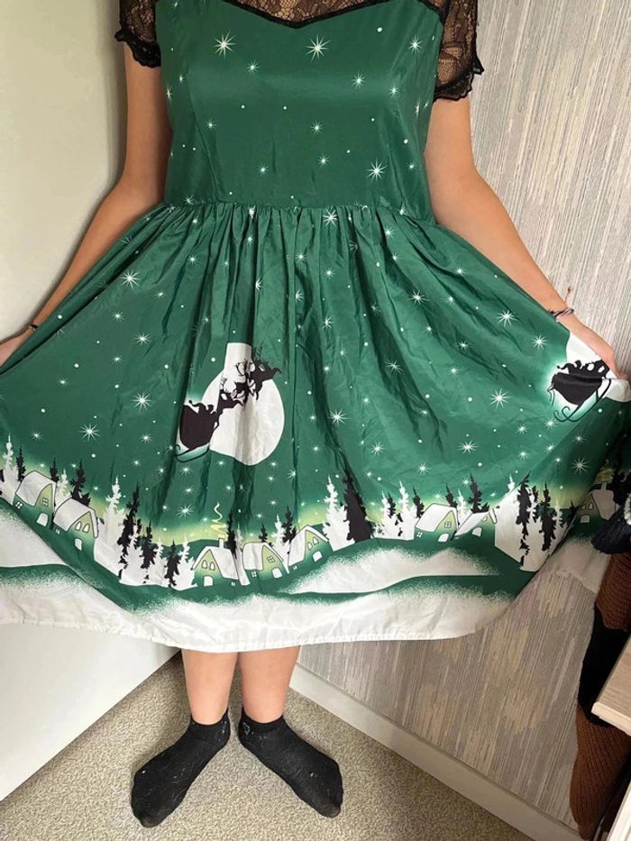 Robe de Noël marque shein taille 44 - photo numéro 3