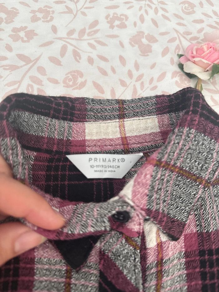 Robe chemise 10/11 ans de primark neuf - photo numéro 3