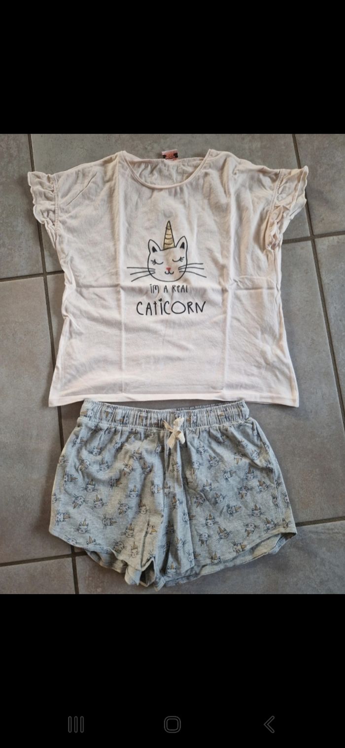 Pyjama caticorn 10 ans