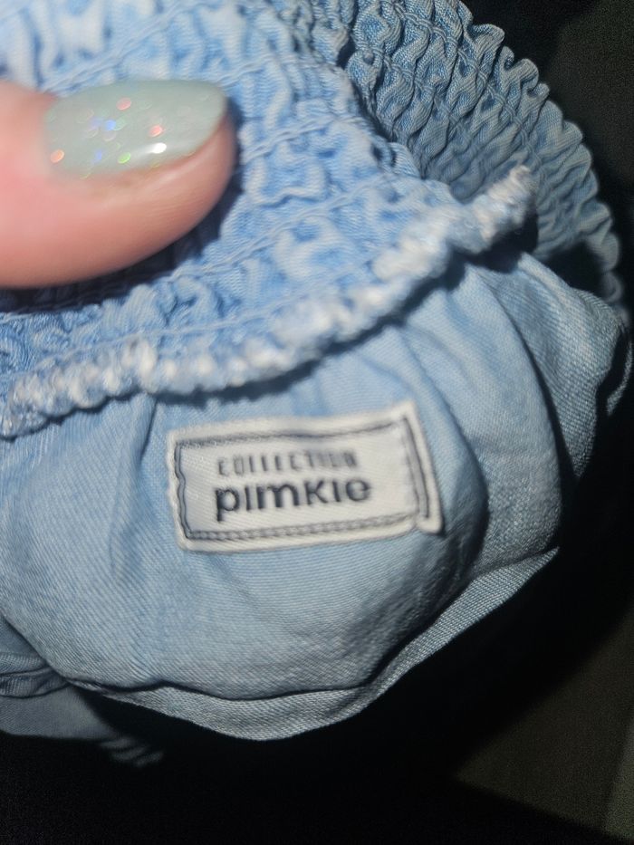 Blouse bardot bleu clair – Pimkie – Taille S - photo numéro 6