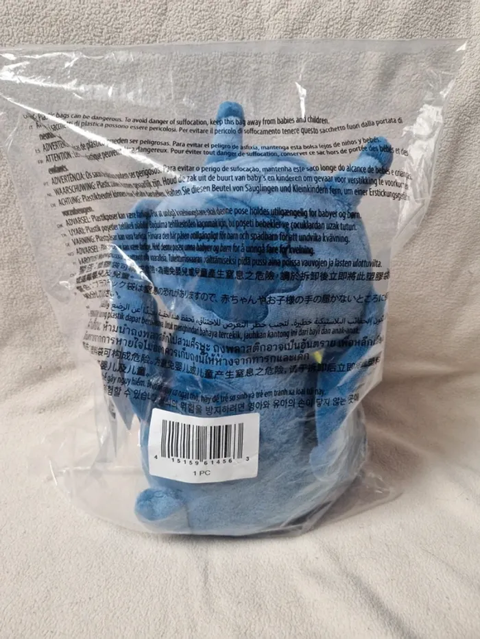 Neuf jolie peluche stitch avec ça grenouille disney - photo numéro 4