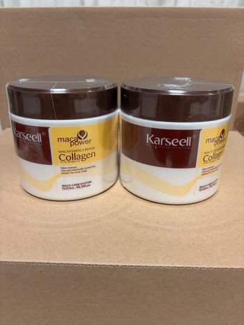 🌟 Lot de 2 Masques Capillaires Karseell - Maca Essence & Collagen 🌟