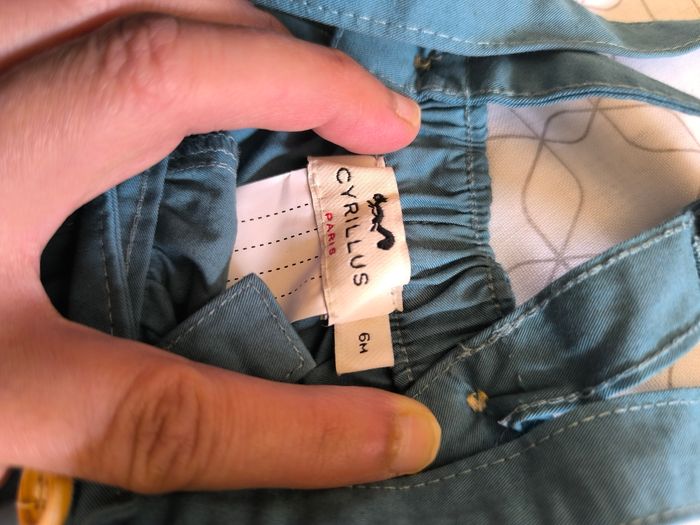 Lot salopette bébé Cyrillus été - photo numéro 2