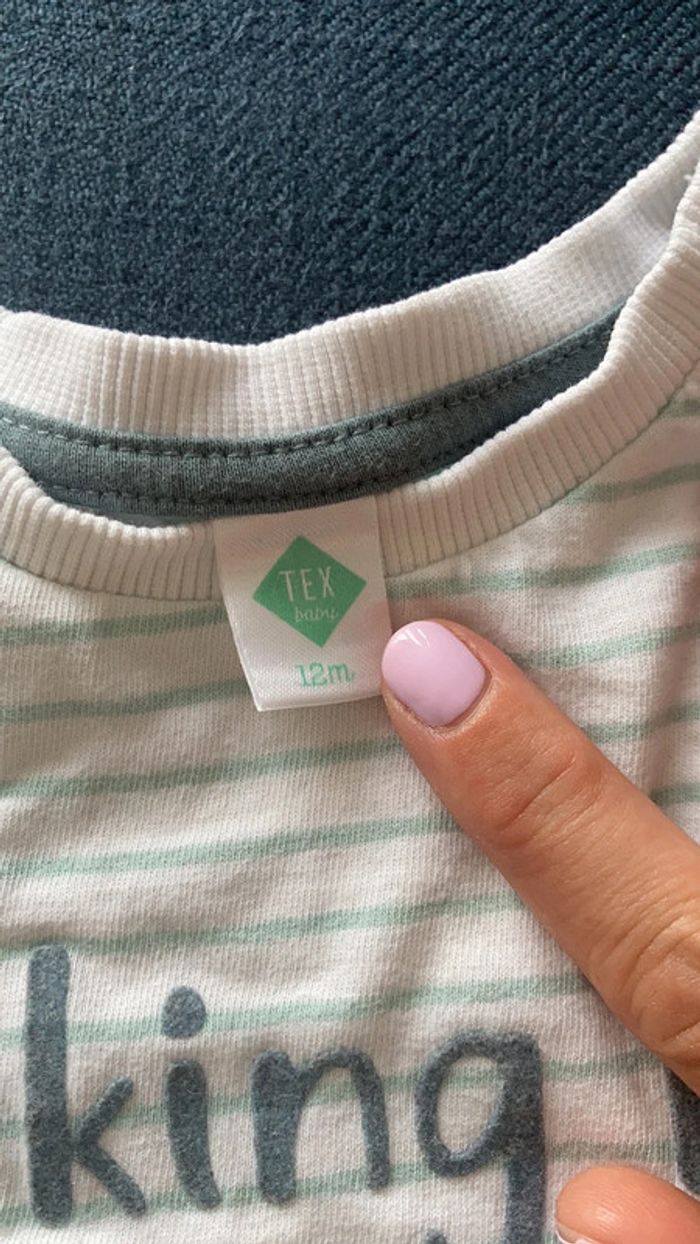 T-shirt manche longue 12 mois - photo numéro 4