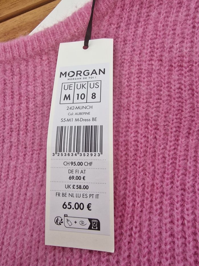 Pull Morgan rose taille 38 - photo numéro 5