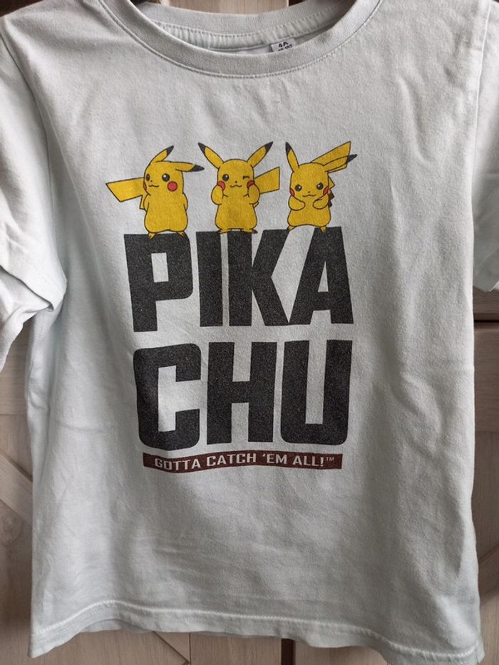 2 tee-shirts manches longues garçon pikachu - photo numéro 7