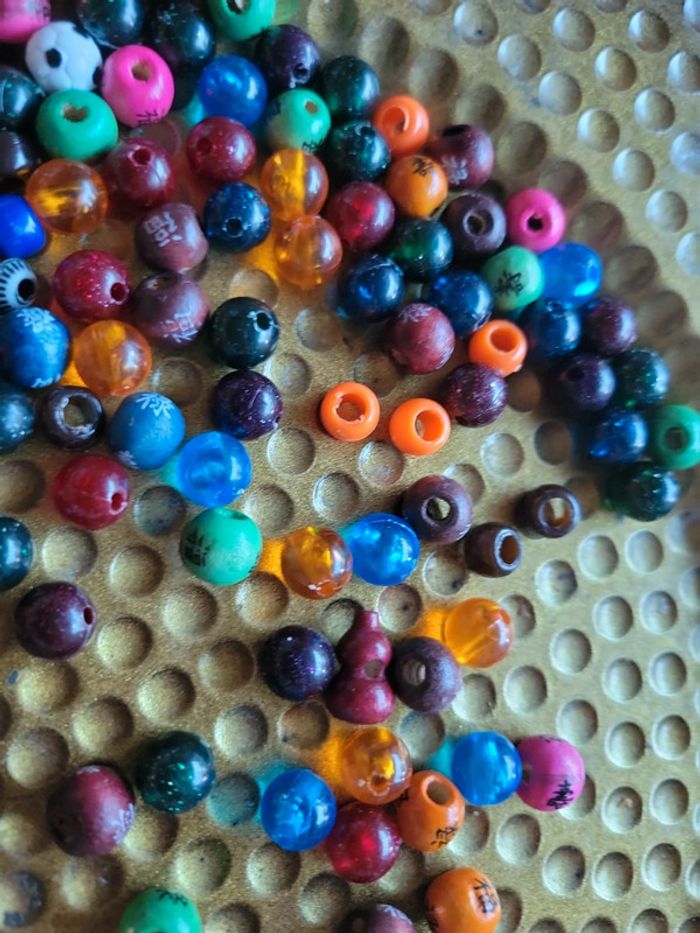 Lot de perle en vrac loisirs créatifs - photo numéro 2