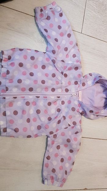 Veste de pluie 6 mois