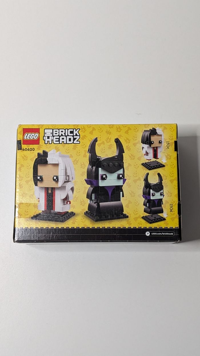 [Lego] Set Brickheadz Disney Cruella&Maleficent 40620 - photo numéro 2