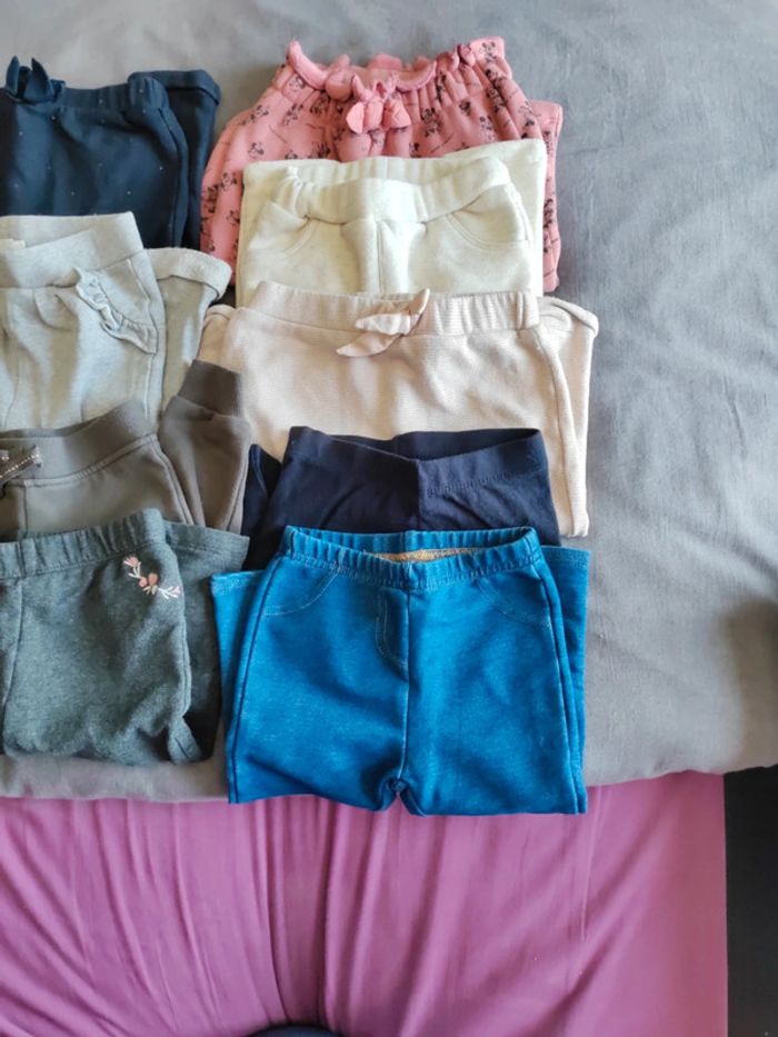 Lot pantalons fille - photo numéro 3