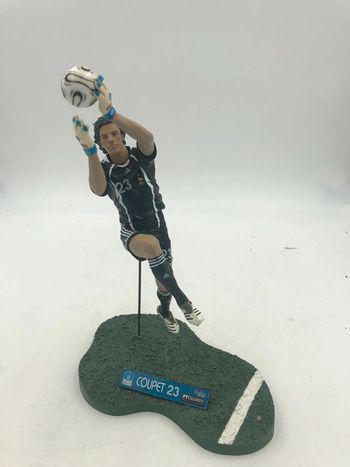 Figurine Ft Champs Gregory Coupet N•23 équipe de France de football 24 x 16 cm