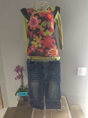 Ensemble fille 24 mois