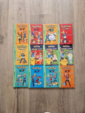 Lot de 12 livres ce1 pokémon
