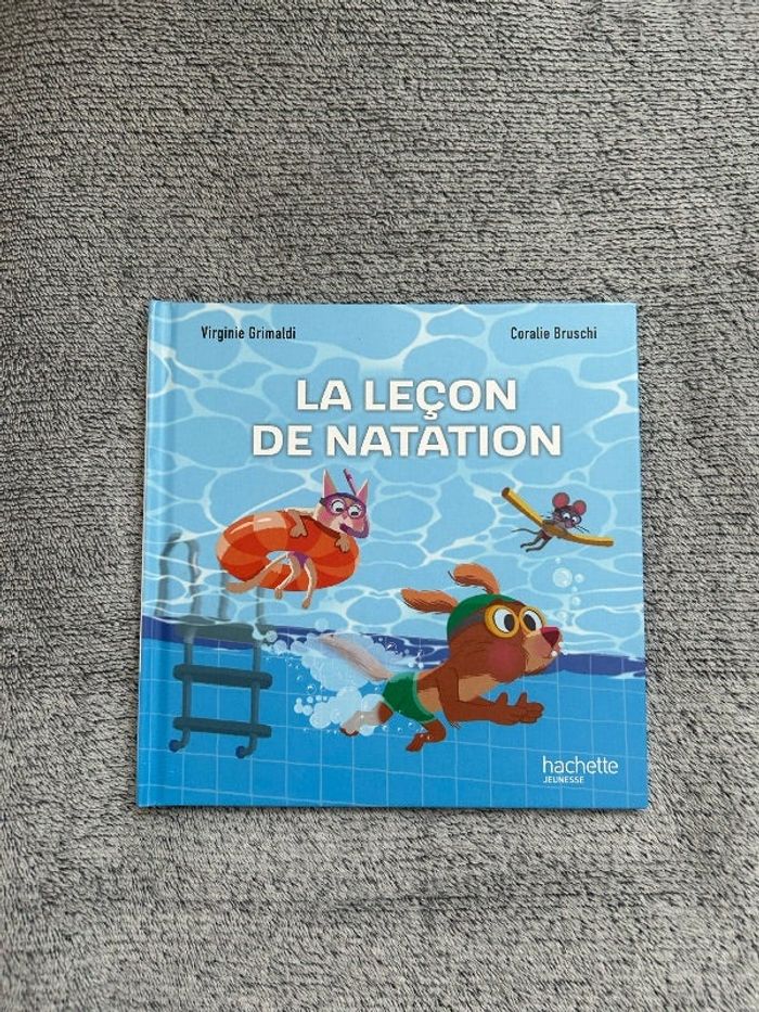 Livre neuf McDo « La leçon de natation » Collection « Esprit sportif » 2024